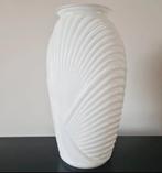 Anchor Hocking 80's Ribbed Shell vaas Art Deco Revival, Antiek en Kunst, Ophalen