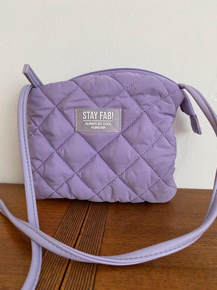 Lila tasje stay fab meisje cadeau sinterklaas, Kinderen en Baby's, Speelgoed | Overig, Meisje, Ophalen