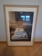 Poster met lijst 75 x 105 cm, Ophalen, Gebruikt