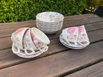 Johnson Brothers Rose Chintz Rose & Blue, Gebruikt, Ophalen of Verzenden, Overige stijlen, Kop(pen) en/of Schotel(s)