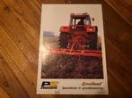 Tractor folder PZ zweegers GOUDLAND grondbewerking, Ophalen of Verzenden, Zo goed als nieuw