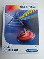 Clementoni, experimenten doos, licht en kleur, compleet, Kinderen en Baby's, Speelgoed | Educatief en Creatief, Ophalen of Verzenden