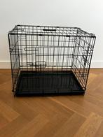 Bench- zwart - met hoes-62x44x50, Ophalen, Zo goed als nieuw