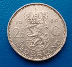 2 1/2 gulden 1969 - Juliana haan, Postzegels en Munten, Munten | Nederland, Verzenden, Koningin Juliana, 2½ gulden, Losse munt