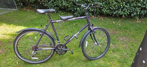 Oude mountainbike met kinderzitje op de stang, Fietsen en Brommers, Fietsen | Heren | Sportfietsen en Toerfietsen, Gebruikt, Overige merken