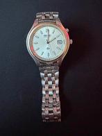 Seiko Kinetic Horloge met 5M62A Movement, Gebruikt, Staal, Polshorloge, Ophalen of Verzenden