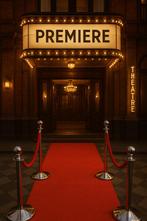 Te huur rode loper met gouden luxe afzetpaaltjes, Ophalen, Zo goed als nieuw, Overige