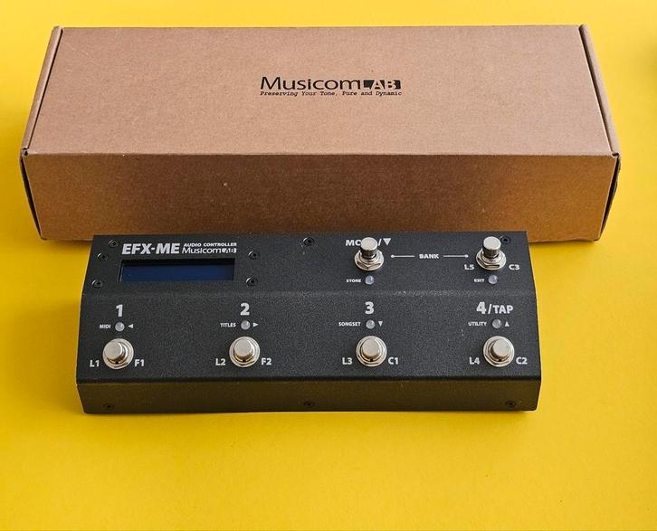 MusicomLAB EFX-ME Audio Controller, Muziek en Instrumenten, Effecten, Zo goed als nieuw, Overige typen, Multi-effect, Ophalen of Verzenden