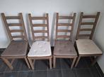 IKEA eetkamerstoelen Kaustby, Ophalen, Gebruikt, Bruin, Vier