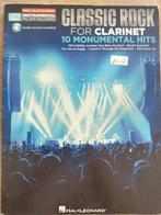 Classic Rock for Clarinet, Met code begeleidende muziek, Les of Cursus, Ophalen of Verzenden, Zo goed als nieuw, Klarinet