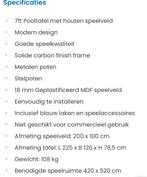 Buffalo Glider pooltafel 7ft kompleet met Spelmatrialen, Ophalen, Pooltafel, Stoffelen, Nieuw