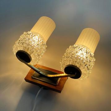 Scandinavisch vintage design LAMP teak Mid Century retro MCM beschikbaar voor biedingen
