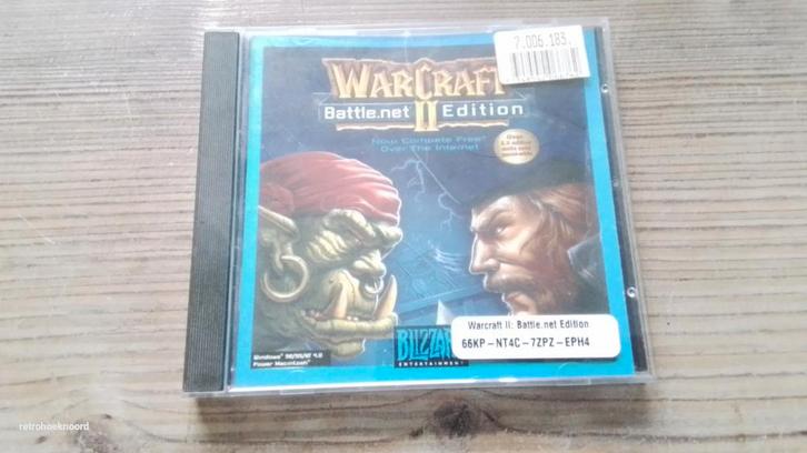 Warcraft II Battle net Edition - PC/MAC Game, Spelcomputers en Games, Games | Pc, Gebruikt, Strategie en Constructie, 3 spelers of meer