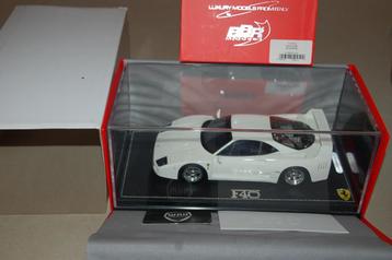 1:18 FERRARI F40 avus white BBR ltd24 WRH beschikbaar voor biedingen