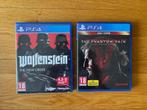 PS4 Game Bundel – Wolfenstein: The New Order & Metal Gear So, Spelcomputers en Games, Avontuur en Actie, Vanaf 18 jaar, Verzenden