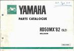 Yamaha RD50 MX parts list Belgium (2251z) bromfiets, Ophalen of Verzenden, Zo goed als nieuw