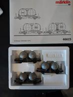 Märklin 3 delige NS cement wagen set 46623, Wisselstroom, Wagon, Ophalen of Verzenden, Märklin