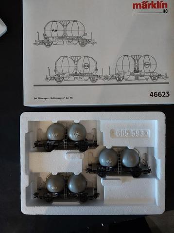 Märklin 3 delige NS cement wagen set 46623 beschikbaar voor biedingen