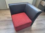 Mooie fauteuil bruin/rood, Huis en Inrichting, Fauteuils, 75 tot 100 cm, Zo goed als nieuw, 75 tot 100 cm, Ophalen