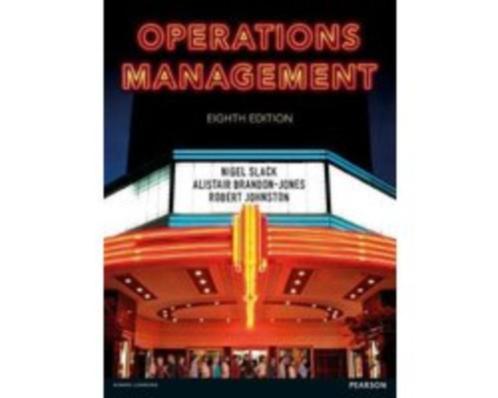 Operations Management 9781292098678, Boeken, Studieboeken en Cursussen, Zo goed als nieuw, HBO, Beta, Verzenden