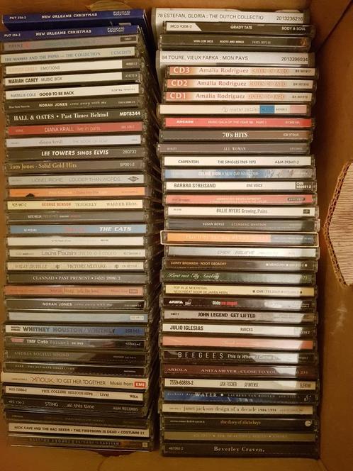 Verzameling van 70 pop CD's met goede namen in één koop, Cd's en Dvd's, Cd's | Pop, Gebruikt, 1980 tot 2000, Ophalen of Verzenden