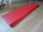 Rode Lack plank, 110 x 26, zwevende wandplank, Ophalen, Zo goed als nieuw