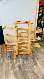 Drewa Holz Houten Auto Knikkerbaan - Topkwaliteit!, Ophalen of Verzenden, Gebruikt, Bouwen