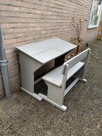 Schoolbankje / lessenaar, Ophalen