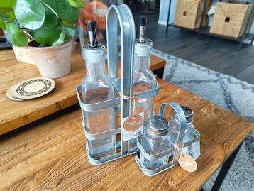 Olie & Azijn + Zout & Peper Set - Nieuw beschikbaar voor biedingen