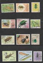 Insecten Kavel nr. 2, Verzenden, Gestempeld, Dier of Natuur