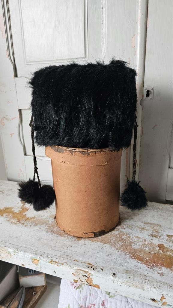 Antieke bontmoffen, Antiek en Kunst, Antiek | Kleding en Accessoires, Ophalen of Verzenden