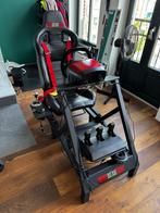 Next Level racing stoel, met thrustmaster TS-XW race stuur, Ophalen, 1 speler, Racen en Vliegen, Zo goed als nieuw