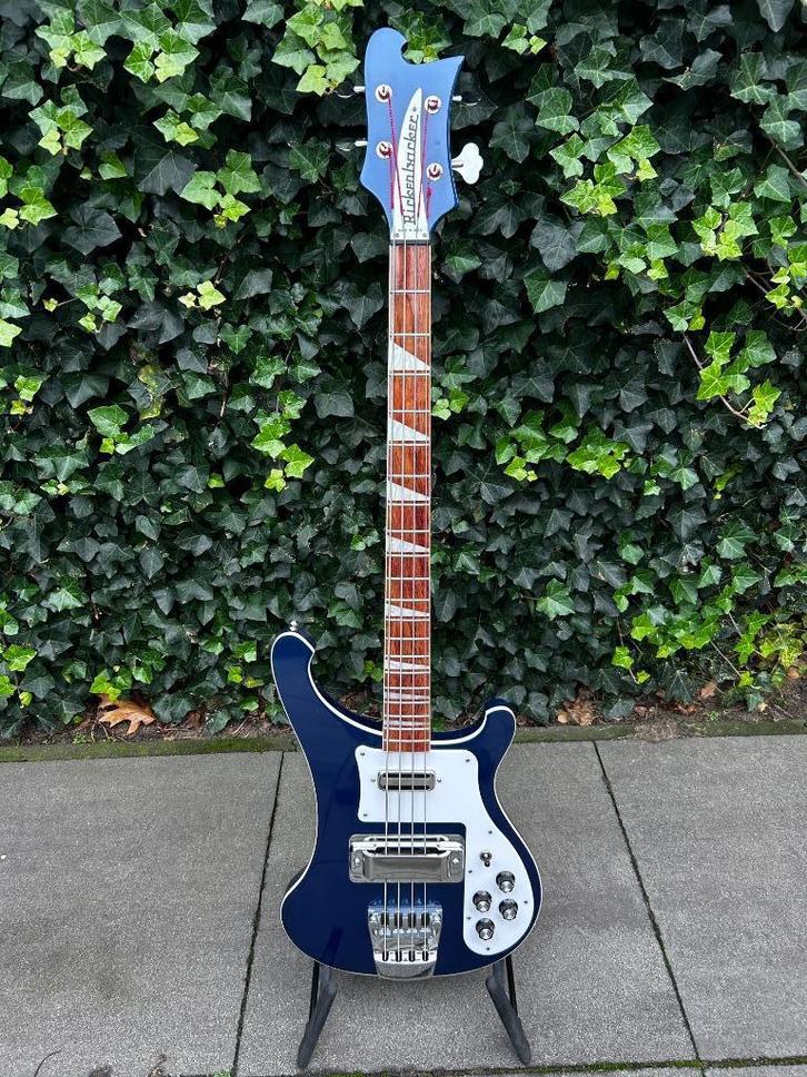 Rickenbacker 4003 Midnight Blue, Muziek en Instrumenten, Snaarinstrumenten | Gitaren | Bas, Gebruikt, Elektrisch, Ophalen
