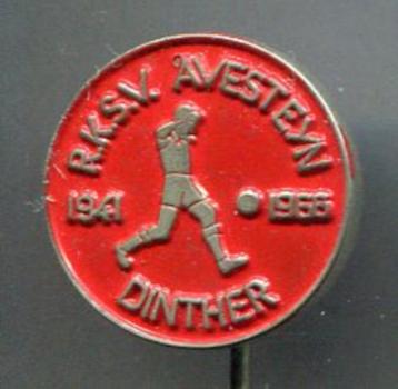R.K.S.V. Avesteyn zilverkl voetbal speldje ( Z_186a ) beschikbaar voor biedingen