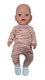 Poppenkleding voor pop 43cm, Ophalen of Verzenden, Nieuw, Babypop