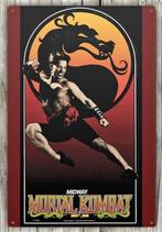 Metalen Wandbord Poster MORTAL KOMBAT Retro Arcade, Vanaf 18 jaar, Vechten, Verzenden, 1 speler