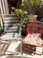 2 visser stoelen en 2 strandstoelen, Ophalen of Verzenden, Zo goed als nieuw, Campingstoel