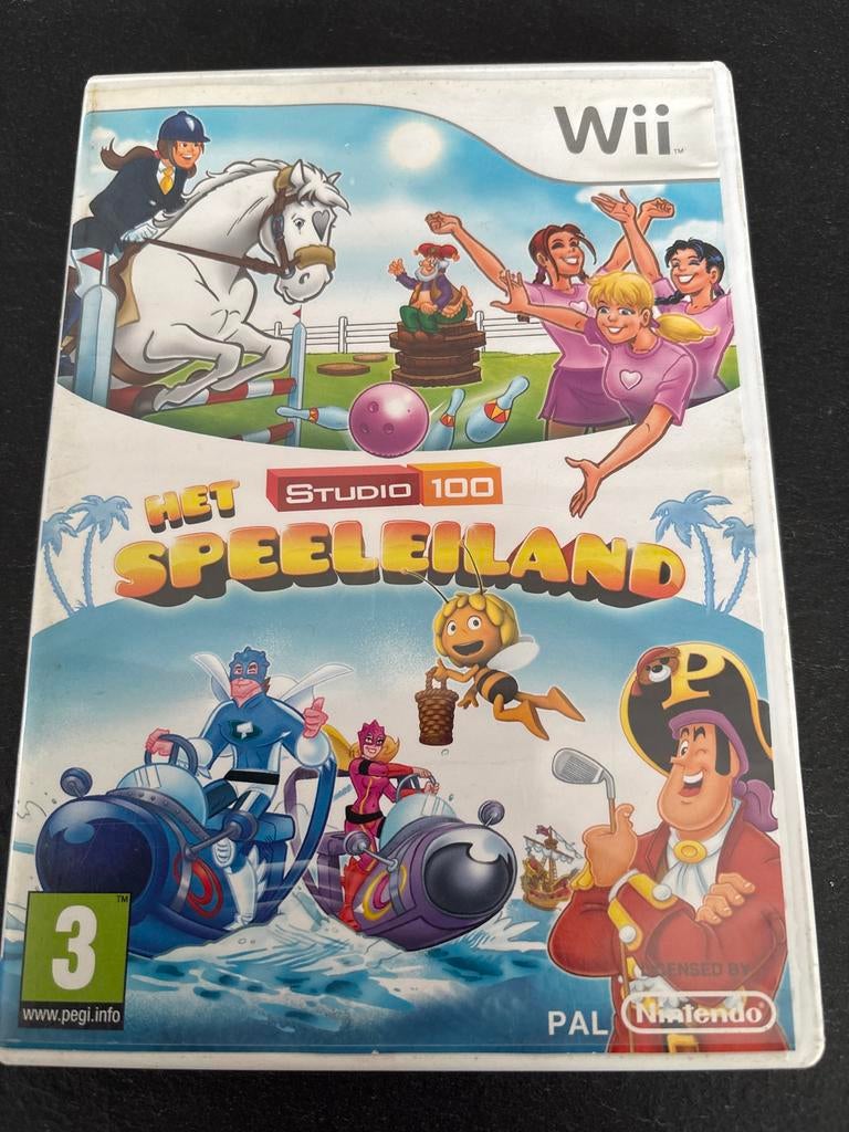 Studio 100 Speeleiland - Wii, Avontuur en Actie, Gebruikt, 1 speler, Ophalen of Verzenden