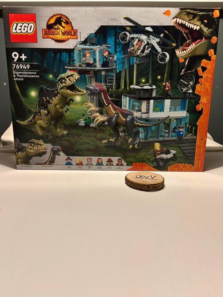 Lego Jurassic Park 76949 Giganotosaurus & Therizinosaurus, Kinderen en Baby's, Speelgoed | Duplo en Lego, Nieuw, Lego, Complete set