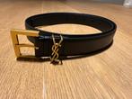 Leren YSL riem maat 85, Kleding | Dames, Riemen en Ceinturen, Verzenden, Zo goed als nieuw, Zwart, 80 tot 90 cm