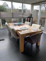 Eettafel, Ophalen, Gebruikt, 100 tot 150 cm, Eikenhout