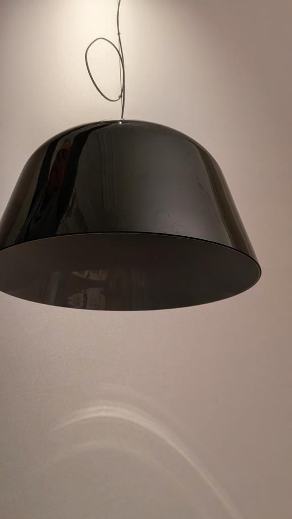 Zwarte Leucos Sphera Design Hanglamp - Nieuw!, Huis en Inrichting, Lampen | Hanglampen, Nieuw, Minder dan 50 cm, Glas, Ophalen
