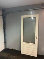 Hardhouten buitendeur, Doe-het-zelf en Verbouw, Ophalen, Gebruikt, 80 tot 100 cm, Buitendeur