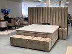Luxe Velvet Boxspring Laura 180x200cm Compleet NIEUW - UNIEK, Info@oosterbaanwonen.nl, 180 cm, 200 cm, Oosterbaan Wonen