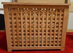 Wasmand met waszak /tafeltje hout, bijzettafel, Huis en Inrichting, Gebruikt, 55 tot 75 cm, Rechthoekig, Hout