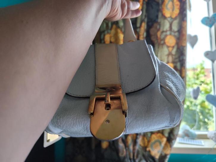 Orginele Dolce e Gabbana handtas D&G, Sieraden, Tassen en Uiterlijk, Tassen | Damestassen, Zo goed als nieuw, Handtas, Wit, Ophalen