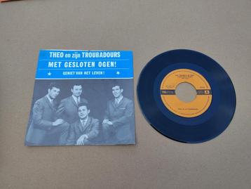 Single: Theo En Zijn Troubadours - Met Gesloloten Ogen(1968) beschikbaar voor biedingen