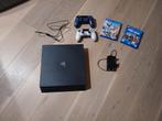 Playstation 4 pro met 2 controllers, oplaadstation, 2 games, Spelcomputers en Games, Ophalen, Met games, Met 2 controllers, Zo goed als nieuw