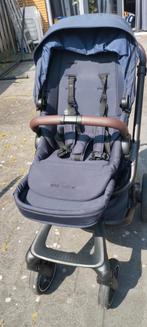 Easywalker Jimmey - Donkerblauw met bruine afwerking., Ophalen, Gebruikt, Overige merken