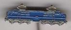 Speldje LOCOMOTIEF TREIN BLAUW (A9), Verzamelen, Speldjes, Pins en Buttons, Verzenden, Gebruikt, Overige onderwerpen